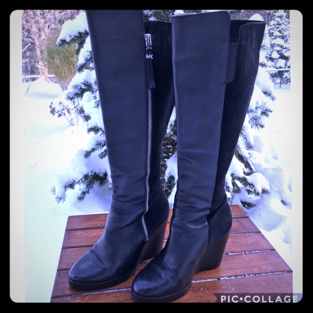 MK Black Boots